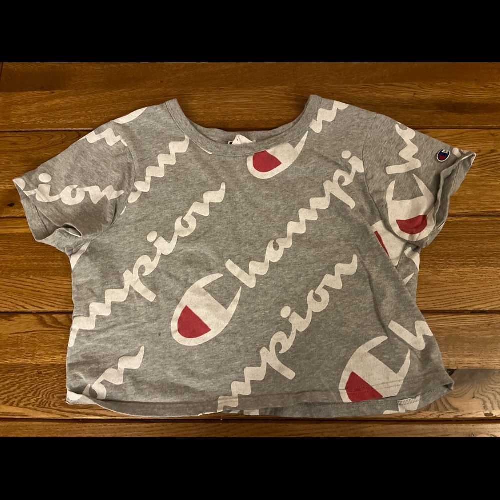 Womens Champion Crop top size Large